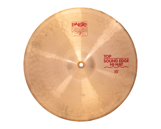 Used Paiste 15" Sound Edge Hi-Hat Top Cymbal