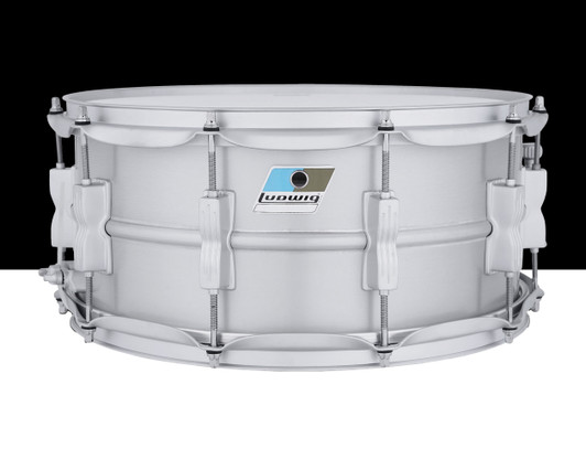 Ludwig 6.5X14 Satin Chrome Acrolite Classic Snare Drum 10 Lug Limited
