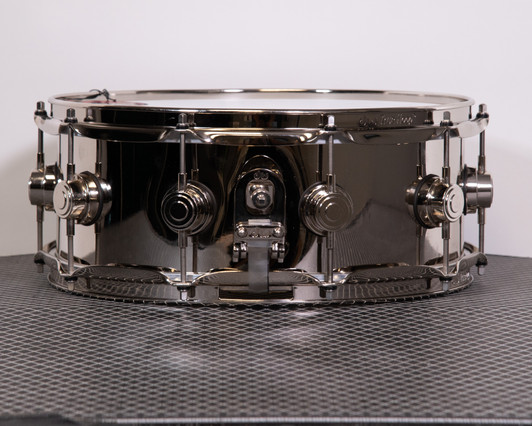Used DW Collector's Series 5.5x14 Black Nickel over Brass Snare Drum