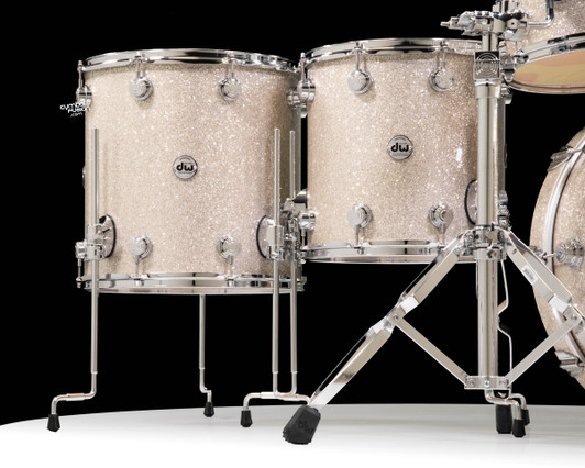 DW Collector's SSC Maple 5pc - Broken Glass closeup