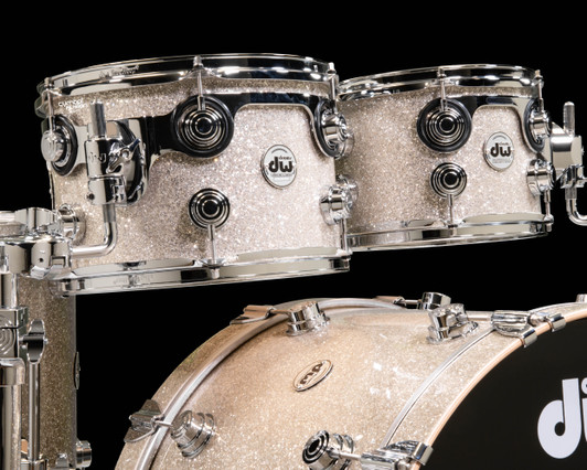 DW Collector's SSC Maple 5pc - Broken Glass closeup