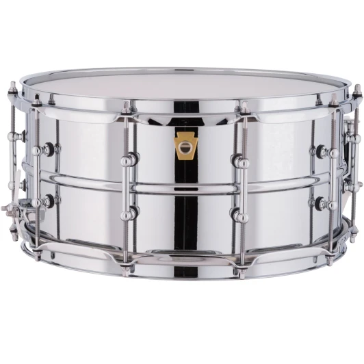 Ludwig Supraphonic 6.5”x14” Snare Drum w/ Tube Lugs – Chrome Over Aluminum (LM402T)