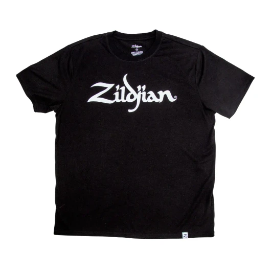 Zildjian Classic Black Logo T-Shirt – Adult Large (T3012)