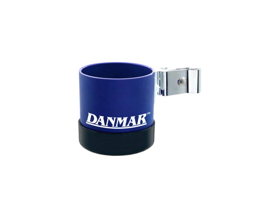 Danmar Clamp-On Cup Holder – Blue (1028ABLU)