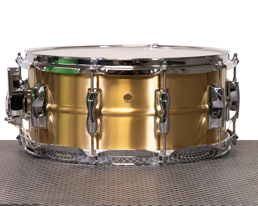 Used Yamaha Recording Custom 14x6.5 Snare - Brass