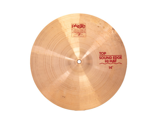 Used Paiste 14" 2002 Sound Edge Hi-Hat