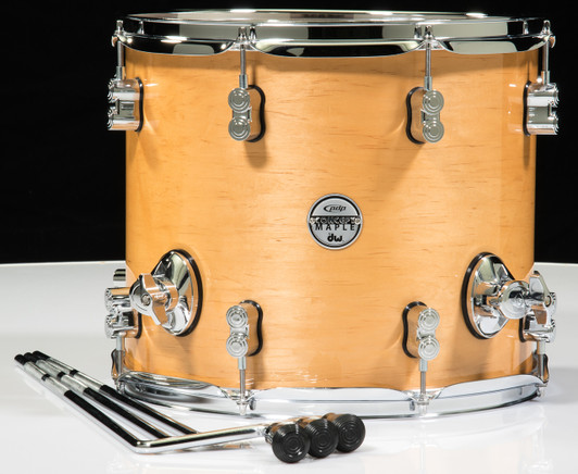 PDP Concept Maple 12x14 Tom - Satin Pewter (PDCM1214TTSP)