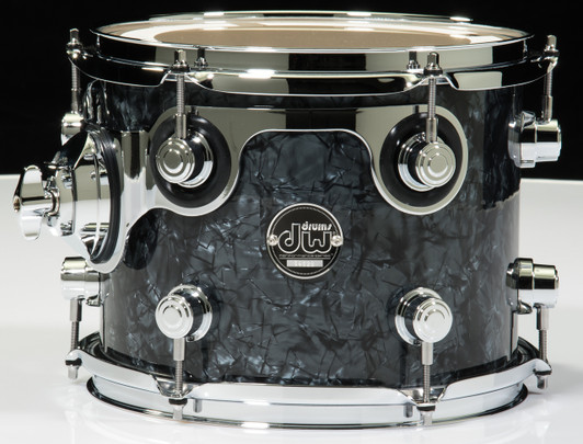 DW Performance Series 8x10 Tom - Black Diamond - Side