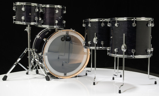 DW Performance Series 5pc Shell Pack - Ebony Stain 10/12/14/16/22
