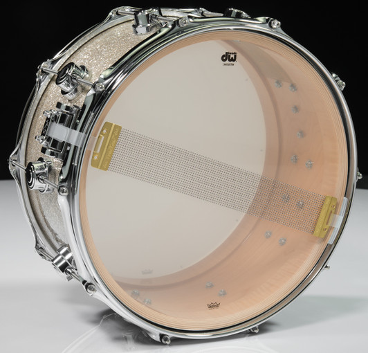 DW Collector's Series 7x14 Top Edge Snare Drum Broken Glass