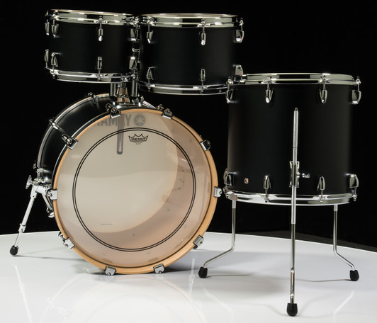 Yamaha Tour Custom 4pc Shell Pack 10/12/14/20- Licorice Satin - Back