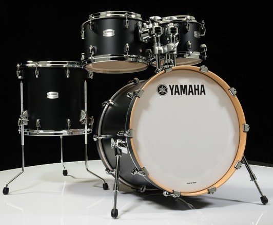 Yamaha Tour Custom 4pc Shell Pack - Licorice Satin