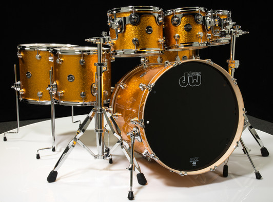 DW Performance Series 7pc Shell Pack Gold Sparkle