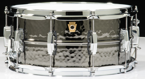 Ludwig 6.5x14 Hammered Black Beauty Snare Drum