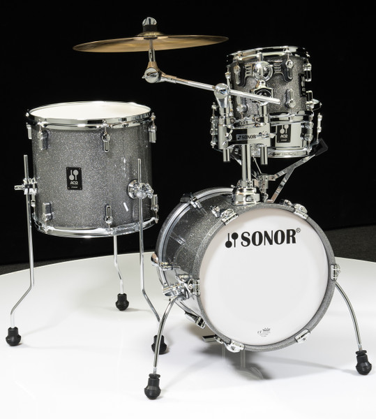 Sonor AQ2 Maple Martini Kit 4pc Shell Pack - Titanium Quartz Lacquer