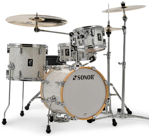 Sonor AQ2 Safari Drum Set - White Pearl