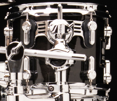 Sonor AQ2 8x7 Tom - Transparent Black Lacquer