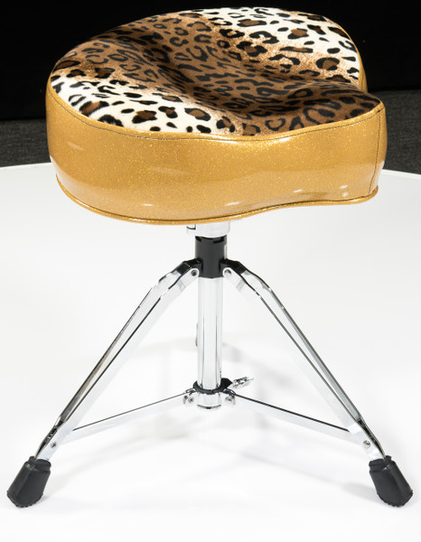 Pork Pie Big Boy Throne Gold/ Leopard