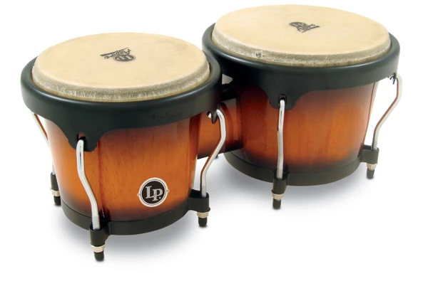 LP Aspire Bongo, Wood, Wine Red Satin