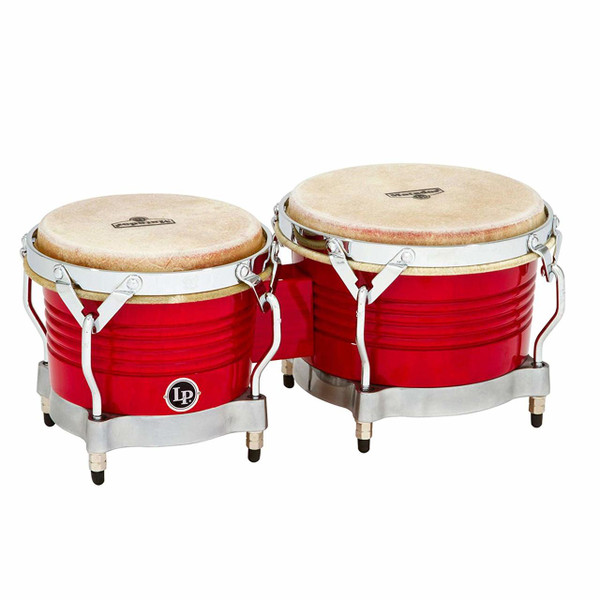LP Matador Bongo Red Wood Chrome Hardware