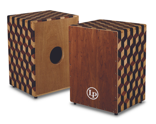 LP Peruvian Solid Wood Brick Cajon W Bag