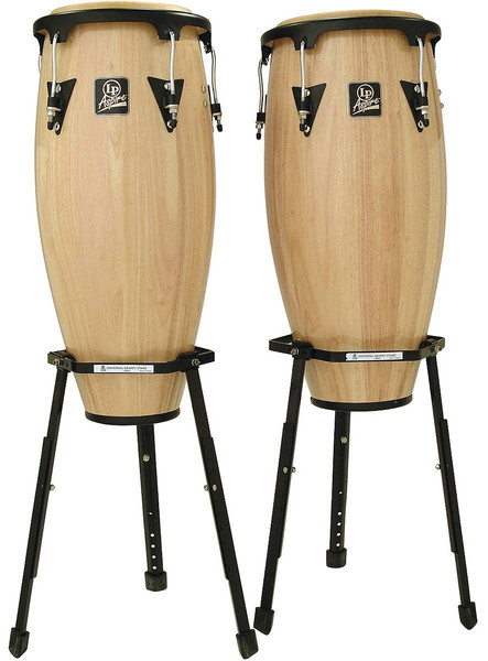 LP Aspire 10/11 Conga Set Nat BASKET  StANd