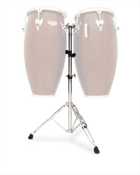 マイネル コンガ用スタンド 2台セット Meinl Professional Conga Double Stand with Wheels - Chrome