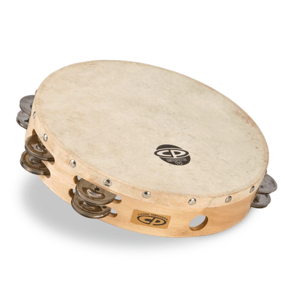 LP 10 Tamborines With/Head Double Row CP380
