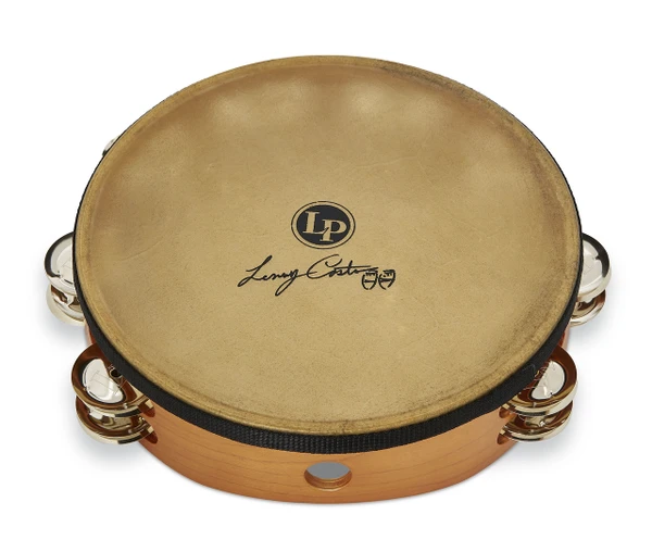 LP Lenny Castro 10In Tambourines Double Row With/Bag LP384-LC
