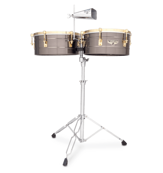 LP 14&15 Mata Timbales Nickel with/Gold M257-BNG