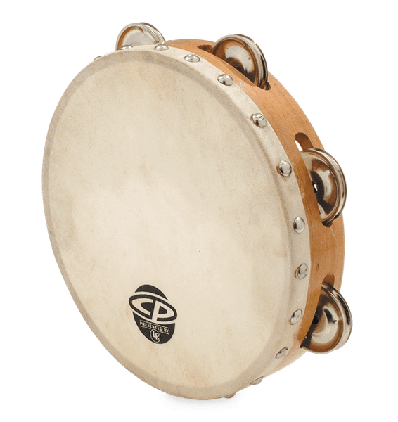 LP 8" Tambourine With Head Single Row CP378