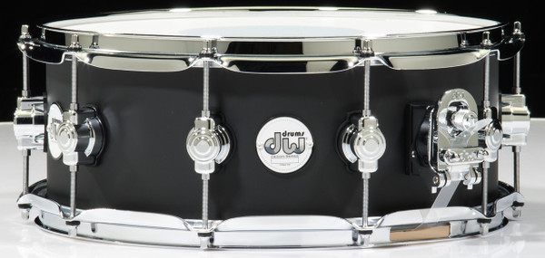 DW Design Series 5.5x14 Snare Drum - Black Satin