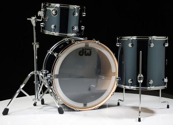 DW Performance Series 3pc Shallow Shell Pack 13/16/24 Chrome Shadow