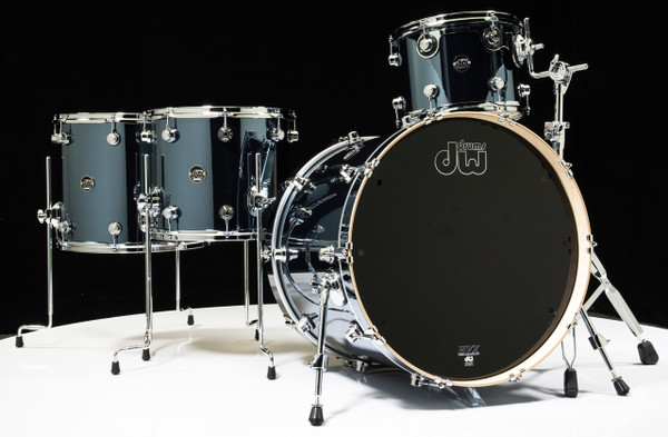 DW Performance Series 4pc Shell Pack 12/14/16/22 Chrome Shadow