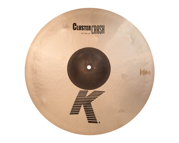 Zildjian 18" K Cluster Crash Cymbal front view