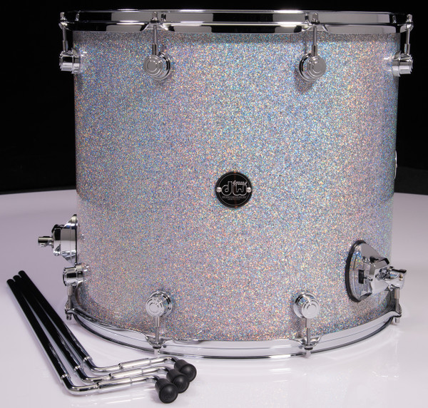 DW Performance Series 16x18 Floor Tom Diamond Nebula