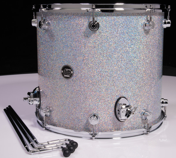DW Performance Series 16x18 Floor Tom Diamond Nebula