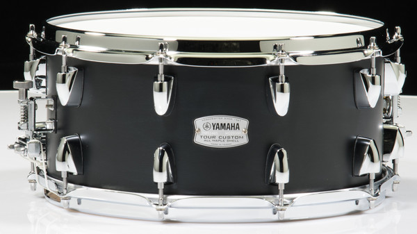Yamaha Tour Custom 14x6.5 Snare Drum - Licorice Satin