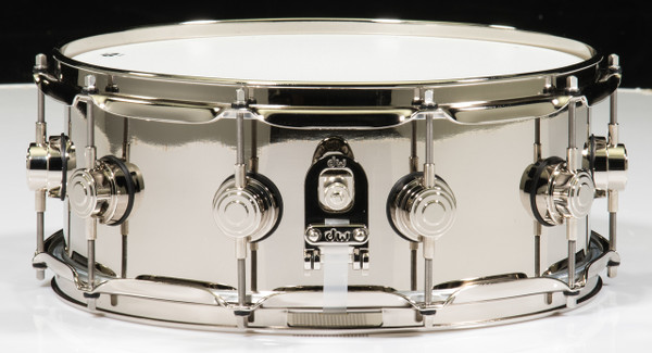 DW Collector's Series 5.5x14 Nickel over Brass Snare Drum