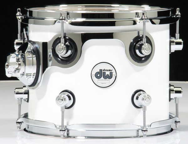 DW Design Series 8X10 Tom Gloss White