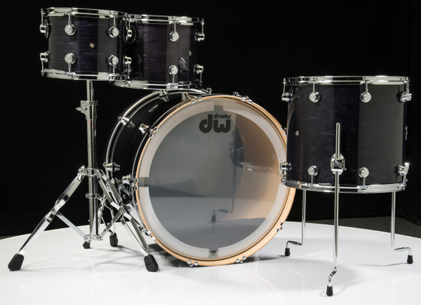 DW Performance Series 4pc Shell Pack - Ebony Stain 10/12/16/24