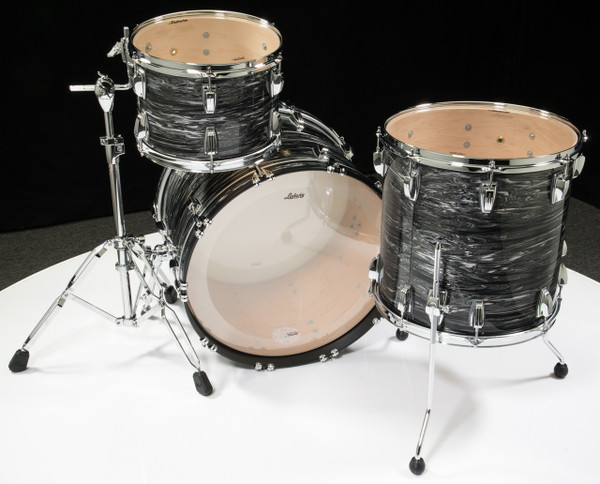 Ludwig Classic Maple FAB 3pc Shell Pack - Vintage Black Oyster
