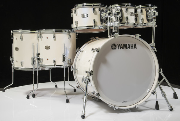 Yamaha Absolute Maple Hybrid 6pc Polar White 8/10/12/14/16/22