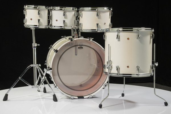 Yamaha Absolute Hybrid Maple 5pc Polar White 8/10/12/16/22