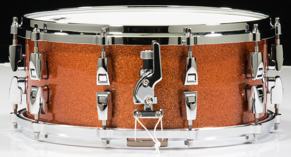 Yamaha Absolute Hybrid Maple 14x6 Snare - Orange Sparkle