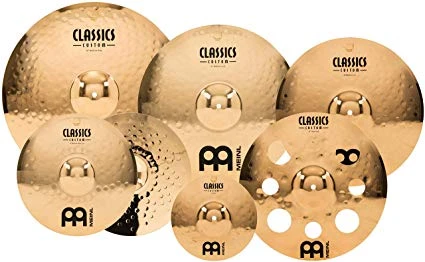 Meinl Classics Custom Double Bonus Pack Cymbal Box Set with Free 10" Splash and Free 16" Trash Crash