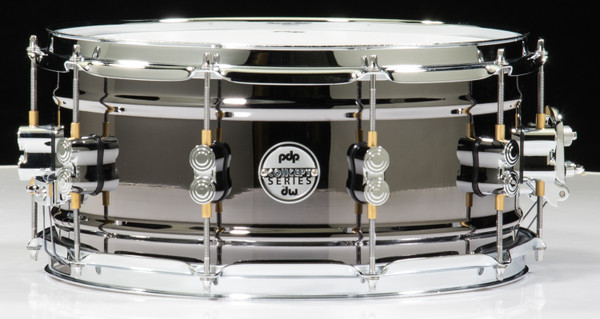 PDP  Concept Series Black Nickel Over Steel 6.5x14 Snare