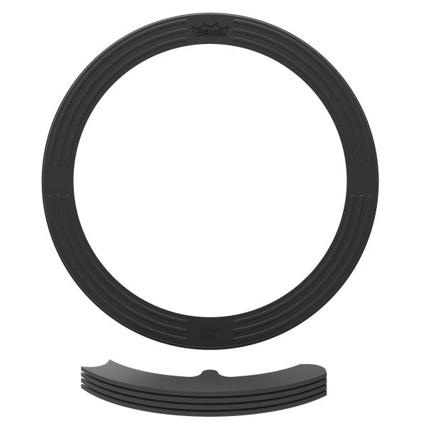 REMO External Sub Muff'l® Bass Drum System 22"