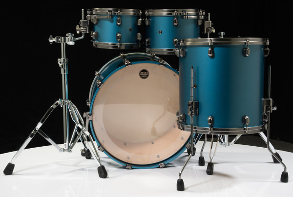 Tama Starclassic Maple 8x6 Tom - Flat Steel Blue Metallic