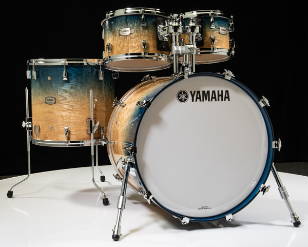 Yamaha PHX 4pc Drum Set Sapphire Fade with Mount